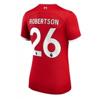 Billiga Liverpool Andrew Robertson #26 Hemma fotbollskläder Dam 2023-24 Kortärmad